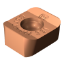 Picture of SANDVIK N331.1A-11 50 08E-KM 1020 CoroMill® 331, Carbide Insert for Slotting, TiAlN Coating Insert