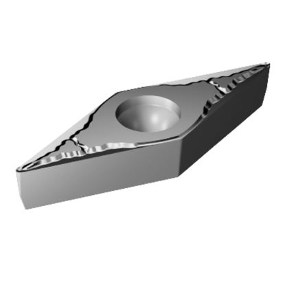 Picture of SANDVIK VBMT 331-MM 1105 Turning Insert 35.0° TiAlN Carbide 0.016 Corner Radius