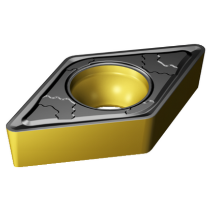 Picture of SANDVIK DCMT 3(2.5)2-PMC 4325 Turning Insert 55.0° TiCN + Al2O3 + TiN Carbide 0.031 Corner Radius