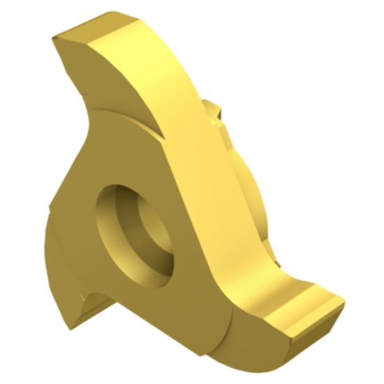 Picture of SANDVIK 327R12-22 20002-GM 1025 CoroMill® 327, Carbide Solid Carbide Head for Grooving, TiAlN + TiN Coating Slot Mill