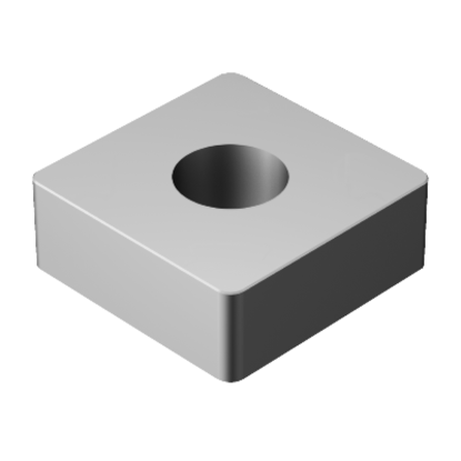 Picture of SANDVIK SNGA 1204002T0820 6190 Turning Insert Square Ceramic 0.031 Corner Radius