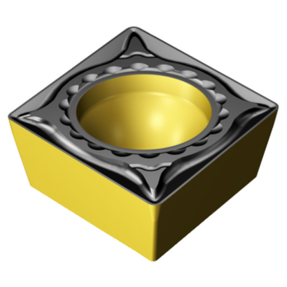 Picture of SANDVIK CPMT 2(1.5)2-Powder Metal 4325 Turning Insert 80.0° TiCN + Al2O3 + TiN Carbide 0.031 Corner Radius