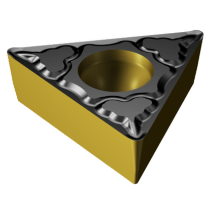 Picture of SANDVIK TCMT 3(2.5)1-Powder Metal 4325 Turning Insert Triangle TiCN + Al2O3 + TiN Carbide 0.016 Corner Radius