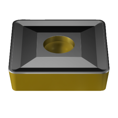 Picture of SANDVIK SCMT 38 09 32-XH 4325 Turning Insert Square TiCN + Al2O3 + TiN Carbide 0.125 Corner Radius