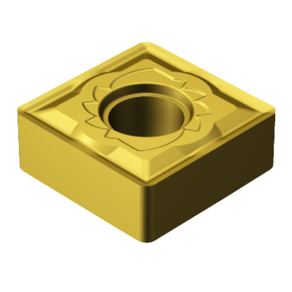 Picture of SANDVIK SNMG543-SM S05F Turning Insert Square TiCN + AI2O3 + TiN Carbide 0.047 Corner Radius