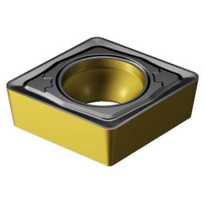 Picture of SANDVIK CCMT 3(2.5)1-PMC 4315 Turning Insert 80.0° TiCN + Al2O3 + TiN Carbide 0.016 Corner Radius