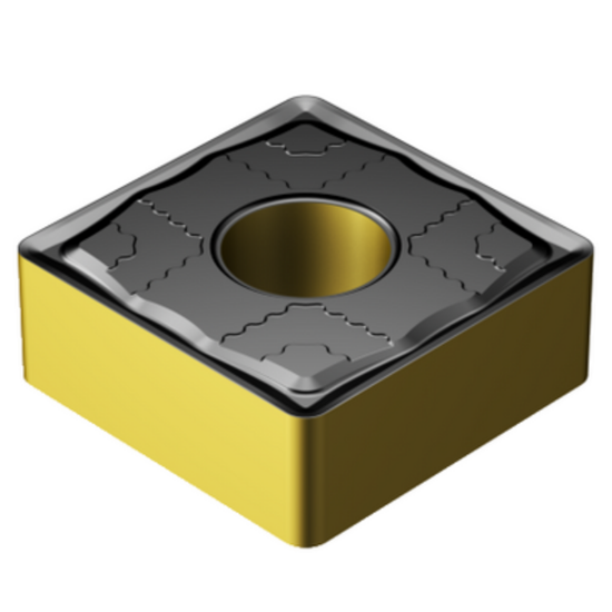 Picture of SANDVIK SNMG 432-PMC 4315 Turning Insert Square TiCN + Al2O3 + TiN Carbide 0.031 Corner Radius