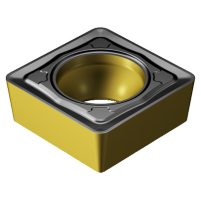 Picture of SANDVIK SCMT 3(2.5)2-PMC 4325 Turning Insert Square TiCN + Al2O3 + TiN Carbide 0.031 Corner Radius