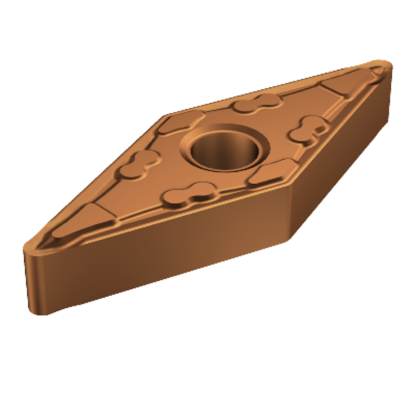 Picture of SANDVIK VNMG 331-MF 1115 Turning Insert 35.0° TiAlN Carbide 0.016 Corner Radius
