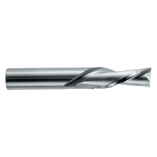 Picture of ROBBJACK WD1-201-16 DIA 1/2 SH 0.50 LOC 1.2500 OAL 3.2500 End Mill Standard Flute Standard Helix Carbide Uncoated Single End Square Sharp
