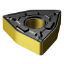 Picture of SANDVIK WNMG 433-PR 4325 Turning Insert Trigon TiCN + Al2O3 + TiN Carbide 0.047 Corner Radius