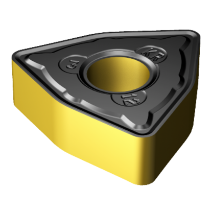 Picture of SANDVIK WNMG 333-KR 3210 Turning Insert Trigon TiCN + Al2O3 + TiN Carbide 0.047 Corner Radius