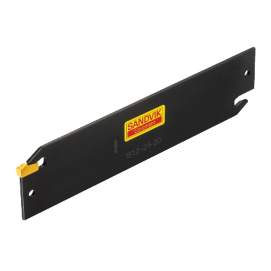 Picture of SANDVIK 151.2-40-30-8, T-Max Q-Cut Parting Blade for Manchester Holder, 1.50" Cutting Depth