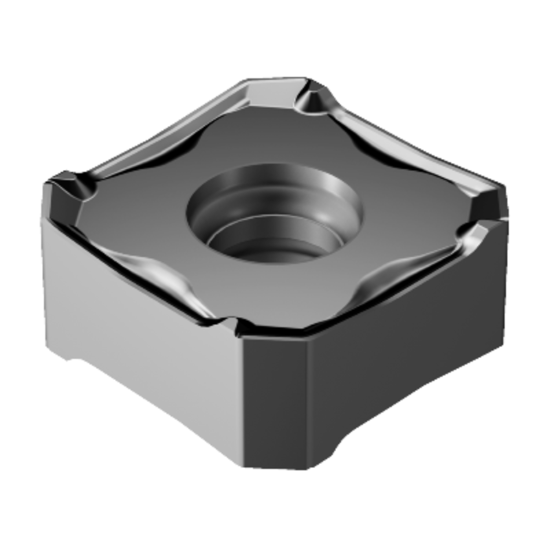 Picture of SANDVIK 345R-1305M-KH 3040 CoroMill 345 Insert; 45 degree face Milling