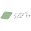 Picture of ROMAY DNGN 434 CC-30 Turning Insert 55.0° Ceramic 0.062 Corner Radius