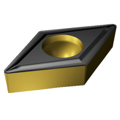Picture of SANDVIK DCMT 2(1.5)1-UF 4325 Turning Insert 55.0° TiCN + Al2O3 + TiN Carbide 0.016 Corner Radius