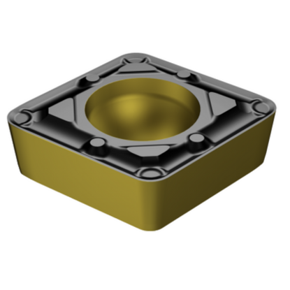 Picture of SANDVIK CCMT 2(1.5)1-WF 4325 Turning Insert 80.0° TiCN + Al2O3 + TiN Carbide 0.016 Corner Radius