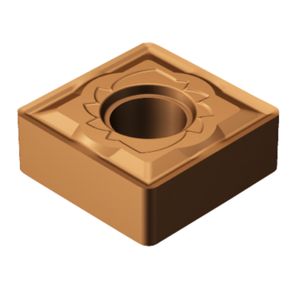 Picture of SANDVIK SNMG434-SM 1115 Turning Insert Square TiAlN Carbide 0.062 Corner Radius