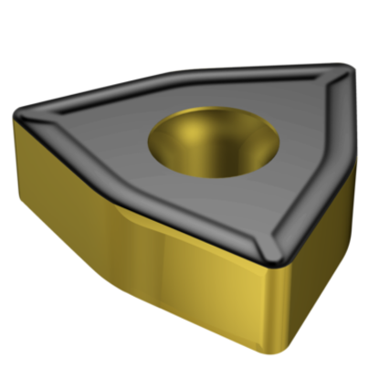 Picture of SANDVIK TNMX 11 06-2 4325 Turning Insert Triangle TiCN + Al2O3 + TiN Carbide 0.197 Corner Radius