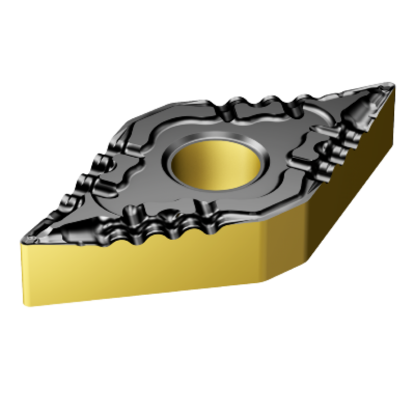 Picture of SANDVIK DNMG 442-PF 4315 Turning Insert 55.0° TiCN + Al2O3 + TiN Carbide 0.031 Corner Radius
