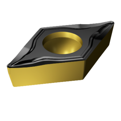 Picture of SANDVIK DCMT 3(2.5)2-UM 4315 Turning Insert 55.0° TiCN + Al2O3 + TiN Carbide 0.031 Corner Radius