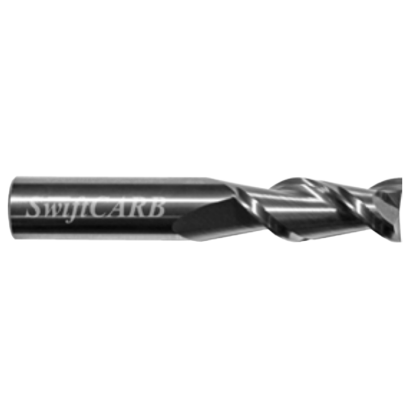 Picture of SWIFTCARB AC12502II00IRH00 DIA 1-1/4 SH 1.2500 LOC 3.2500 OAL 6.00 End Mill Standard Flute Variable Helix Carbide Uncoated Single End Corner Radius 0.0900 2.29MM