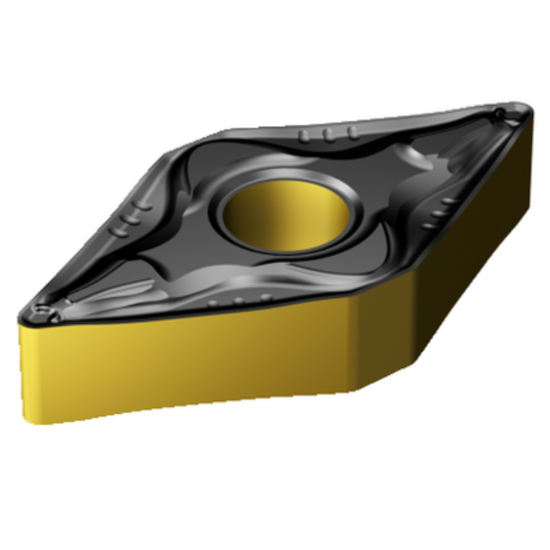 Picture of SANDVIK DNMG 331-Powder Metal 4315 Turning Insert 55.0° TiCN + Al2O3 + TiN Carbide 0.016 Corner Radius