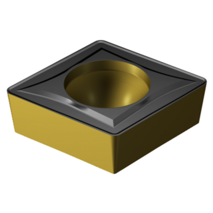 Picture of SANDVIK CCMT 3(2.5)1-UR 4315 Turning Insert 80.0° TiCN + Al2O3 + TiN Carbide 0.016 Corner Radius