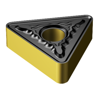 Picture of SANDVIK TNMG 544-MR 4315 Turning Insert Triangle TiCN + Al2O3 + TiN Carbide 0.062 Corner Radius