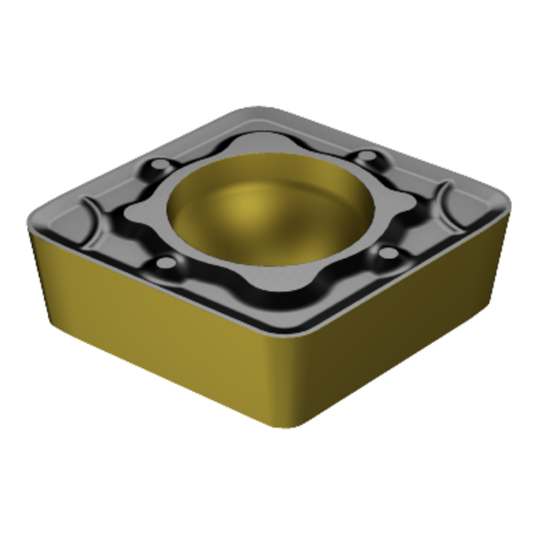 Picture of SANDVIK CCMT 432-WM 4415 Turning Insert 80.0° TiCN + Al2O3 + TiN Carbide 0.032 Corner Radius