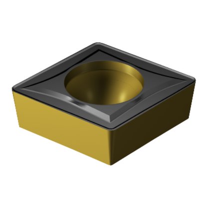 Picture of SANDVIK CCMT 432-UR 4415 Turning Insert 80.0° TiCN + Al2O3 + TiN Carbide 0.032 Corner Radius