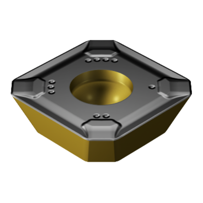 Picture of SANDVIK R245-12 T3 M-KL 3220 CoroMill 245 Insert; 45 degree face Milling