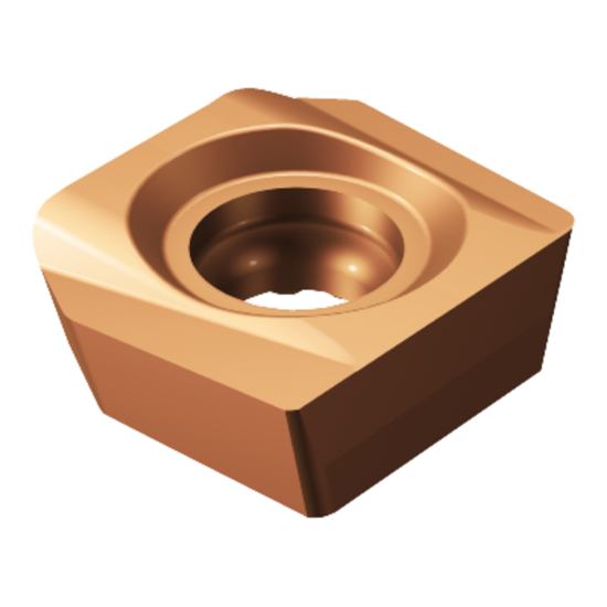 Picture of SANDVIK R590-110504H-KTW 1020 CoroMill 590 Insert; 90 degree shoulder Milling