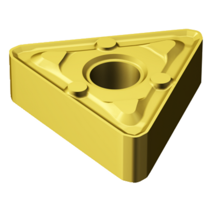 Picture of SANDVIK TNMX 333-WM 1525 Turning Insert Triangle TiAIN + TiN Cermet 0.047 Corner Radius