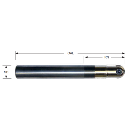 Picture of STERLING Edge SEFSC 625-800-625 Milling Cutter Ball Mill