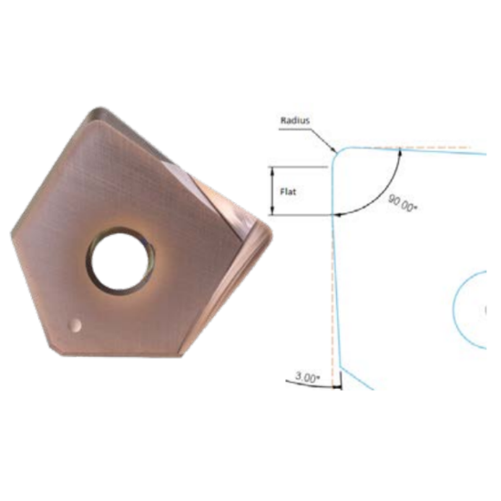 Picture of STERLING Edge SESWEEP 750 0.062 PCD Back Draft Insert