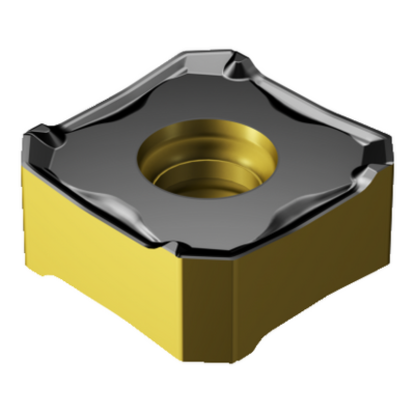 Picture of SANDVIK 345R-1305M-PH 4240 CoroMill 345 Insert; 45 degree face Milling