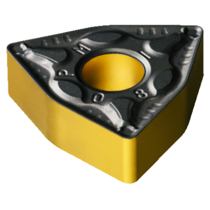 Picture of SANDVIK WNMG 333-Powder Metal 4325 Turning Insert Trigon TiCN + Al2O3 + TiN Carbide 0.047 Corner Radius