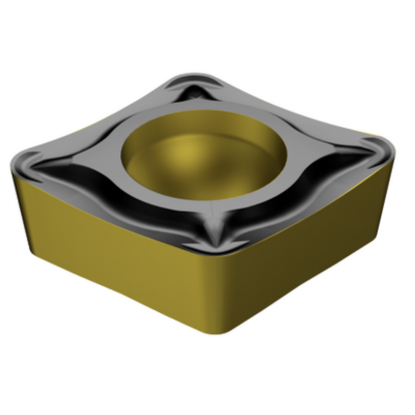Picture of SANDVIK CCMT 2(1.5)2-UM 4315 Turning Insert 80.0° TiCN + Al2O3 + TiN Carbide 0.031 Corner Radius
