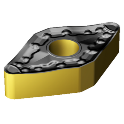 Picture of SANDVIK DNMM 444-PR 4315 Turning Insert 55.0° TiCN + Al2O3 + TiN Carbide 0.062 Corner Radius
