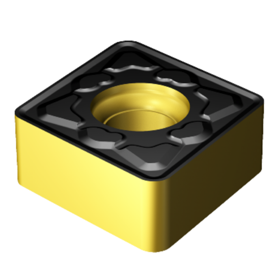 Picture of SANDVIK CNMU 443-KM 3210 Turning Insert 80.0° TiCN + Al2O3 + TiN Carbide 0.047 Corner Radius