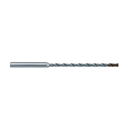 Picture of HAM TFR30-2341-0195 1.95mm 20XD Solid Carbide Deep Hole Drill , 2 Flutes, TA Coated, Coolant Thru