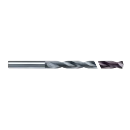 Picture of HAM TFR30-2461-0650 TA-C 6.50mm 25XD Solid Carbide Deep Hole Drill , 2 Flutes, TA-C Coated, Coolant Thru