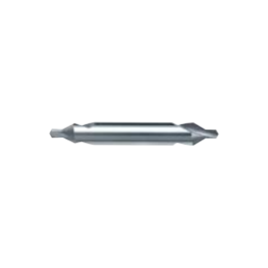 Picture of HAM TFR330-0630 6.30mm x 8.00mm Solid Carbide Center Drill , 2 Flutes, Uncoated