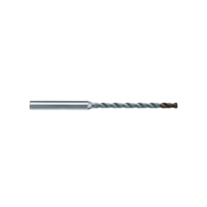 Picture of HAM TFR30-2301-0265 2.65mm 15XD Solid Carbide Deep Hole Drill , 2 Flutes, TA Coated, Coolant Thru