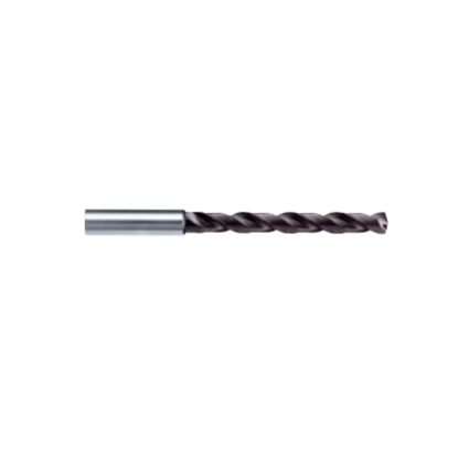 Picture of HAM TFR292-1260 TA-C 12.60mm 8XD Solid Carbide Super Drill , 2 Flutes, TA-C Coated, Coolant Thru