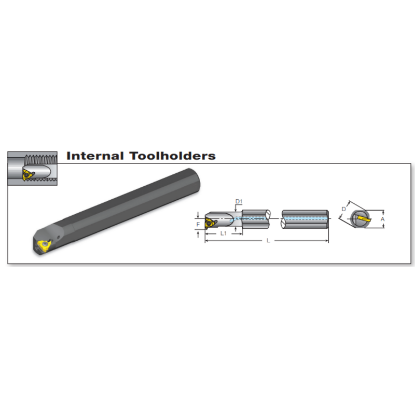 Picture of VARDEX NVRC10-2 Boring Bar Iso Thread