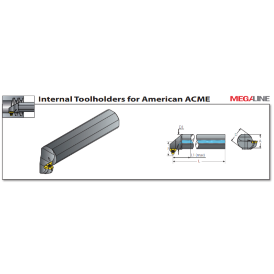 Picture of VARDEX NVRC150-5MG1-1/3ACME Boring Bar Proprietary