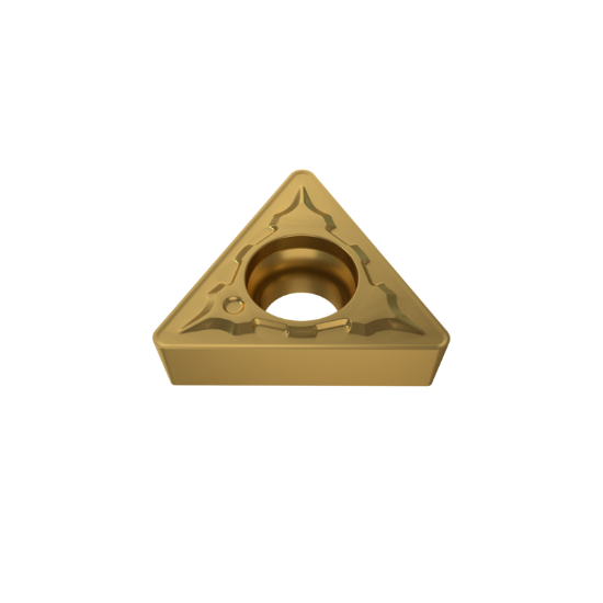 Picture of YG-1 TCMT 32.52UG YG801 Turning Insert Triangle TiAlN Carbide 0.078 Corner Radius