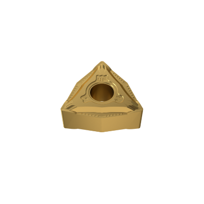 Picture of YG-1 WNMG 331UF YG801 Turning Insert Trigon TiAlN Carbide 0.015 Corner Radius